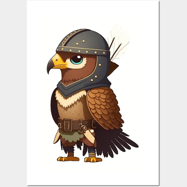 Hawk Warrior Wall Art by Quid's Stuff